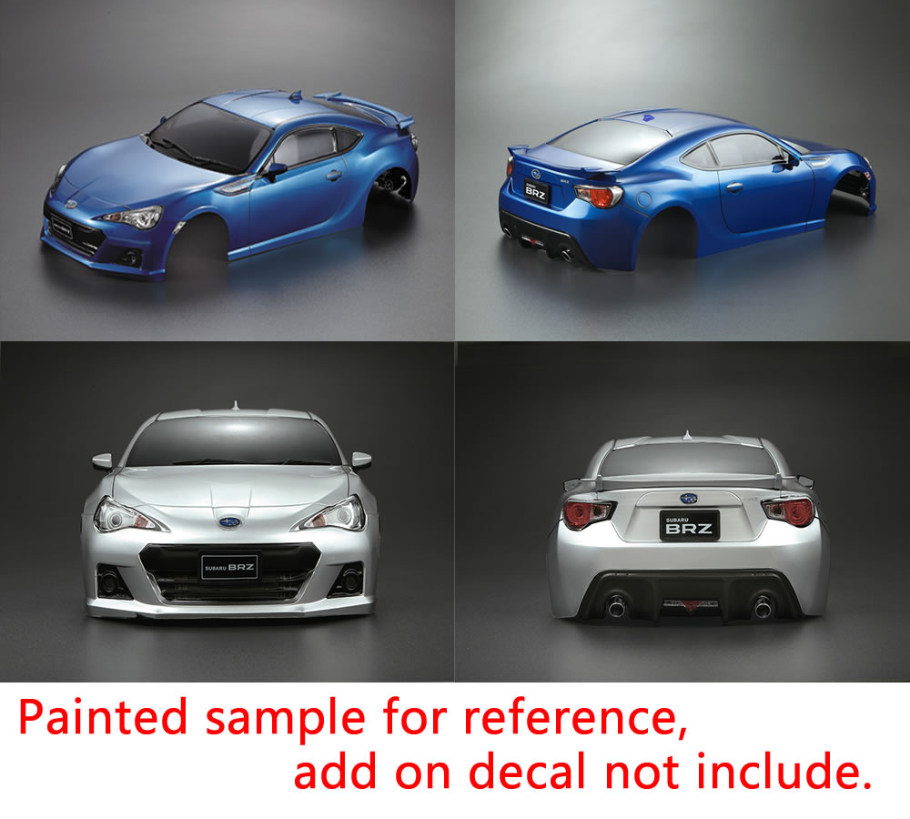 Killerbody 1/10 Subaru BRZ 195mm RC Car Lexan Transparent Body | eBay