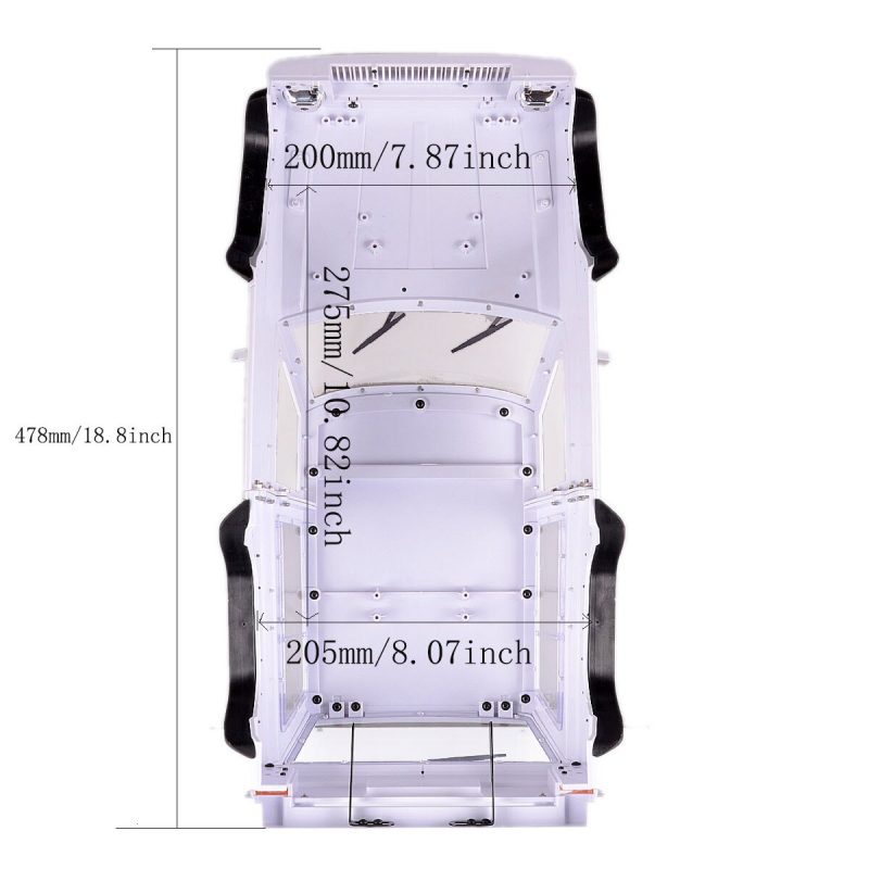 1/10 AX-275 275mm Hard Plastic Cherokee Car Body for RC4WD D90 TF2 MST ...